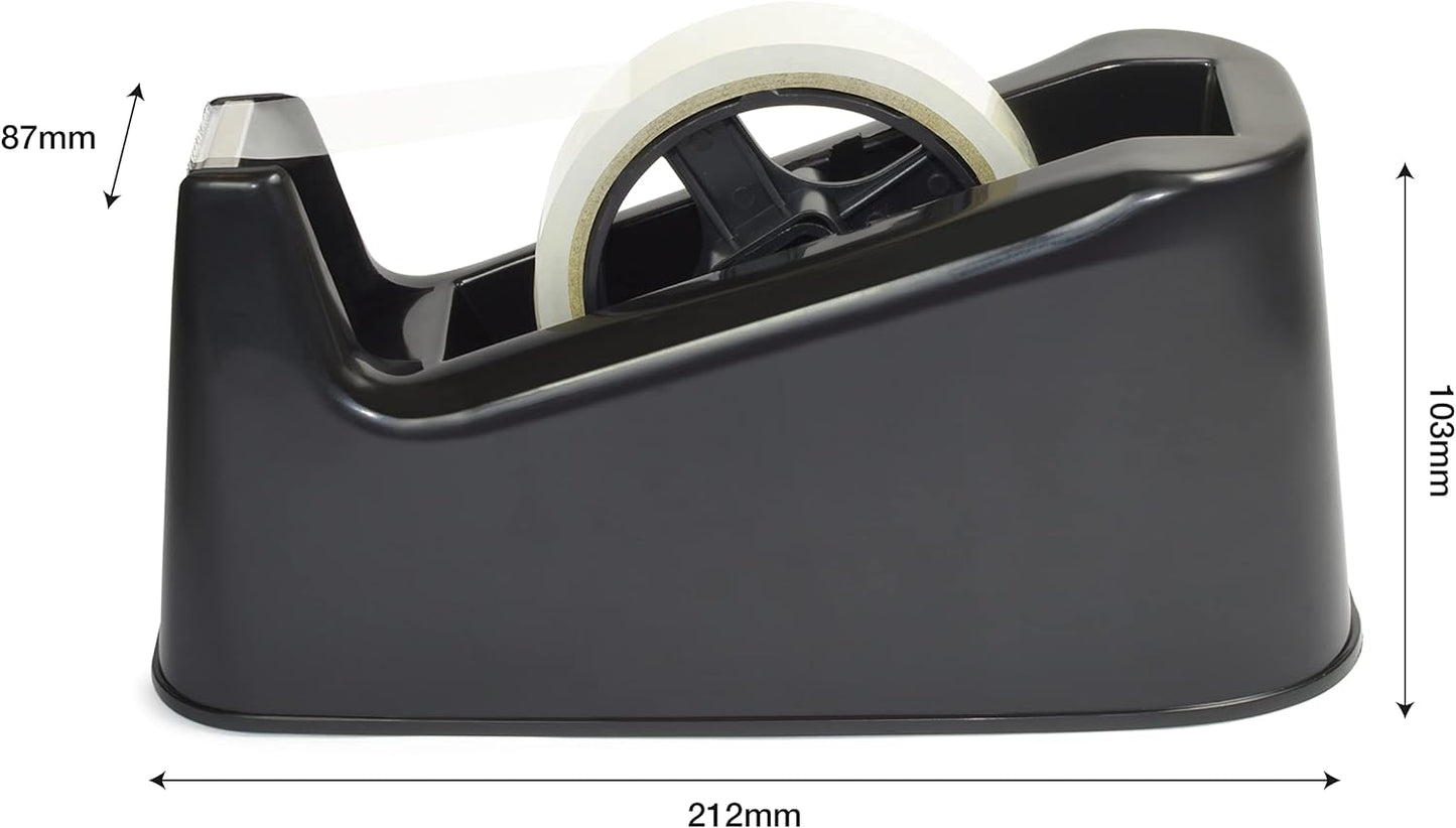 Rapesco RPTD500B Germ-Savvy Antibacterial, 500 Heavy Duty Tape Dispenser