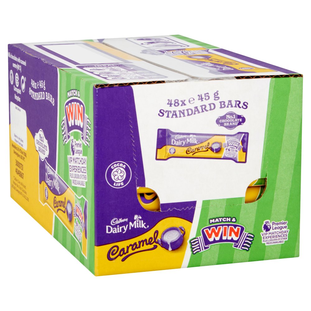 Cadbury Dairy Milk Caramel Chocolate Bar, 45g