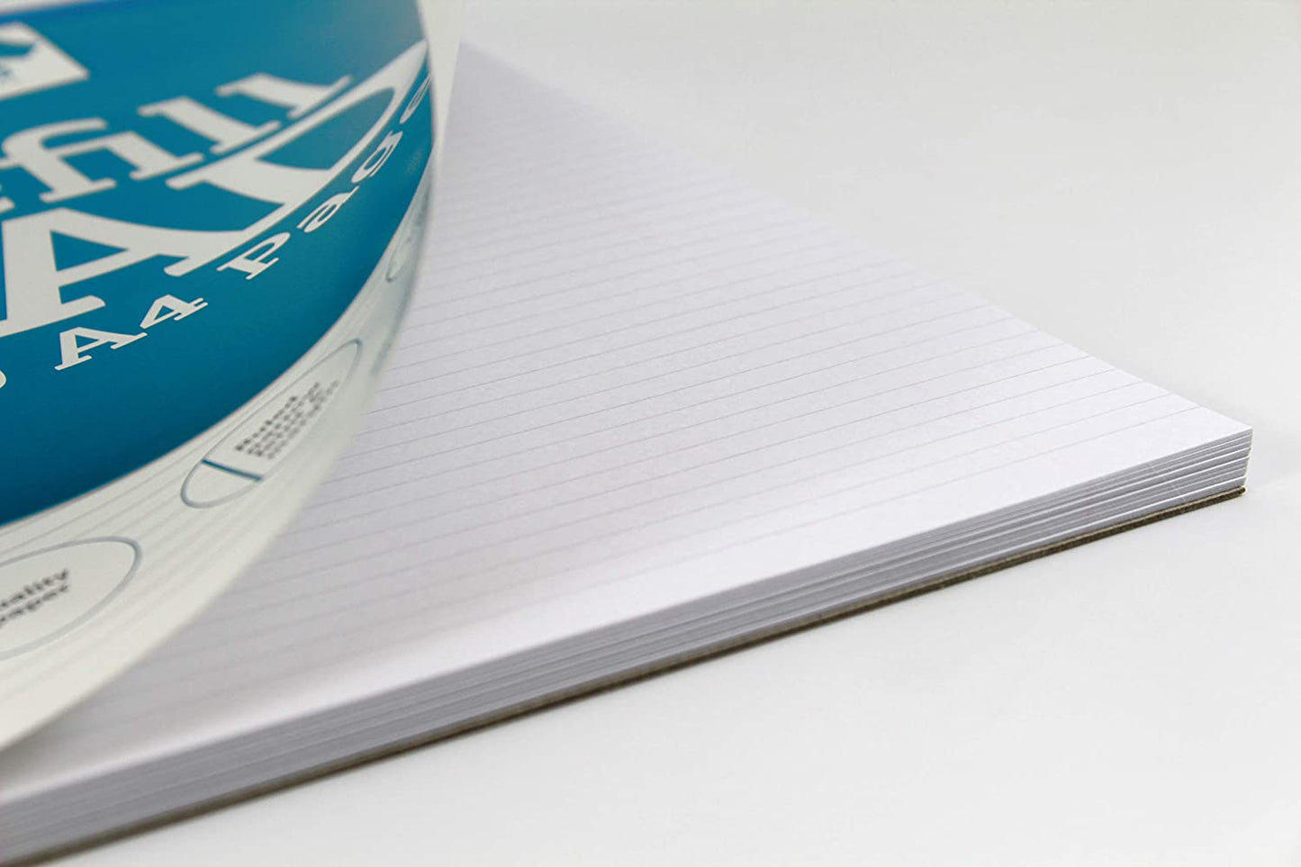 Silvine Aqua Cover (Narrow Feint and Margin) A4 Refill Pad