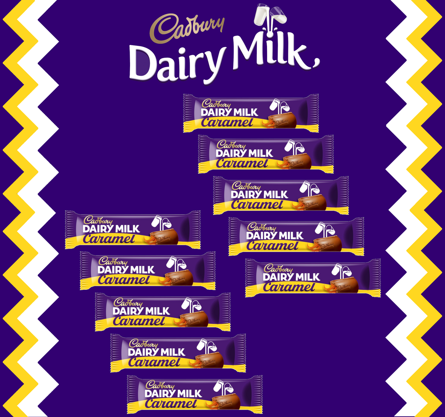 Cadbury Dairy Milk Caramel Chocolate Bar, 45g
