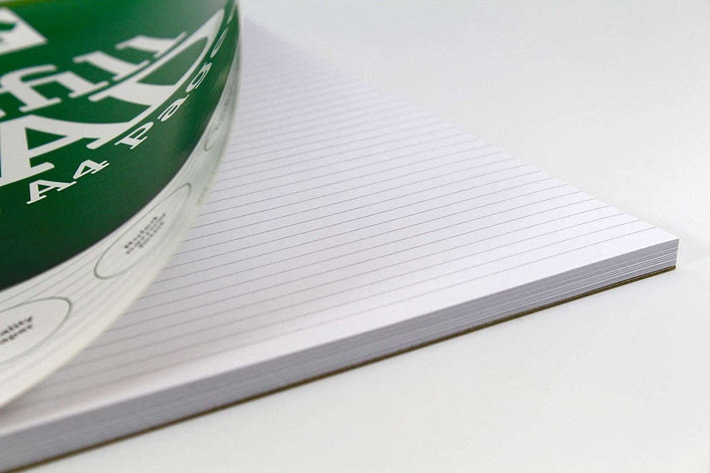 Silvine Green Cover (Ruled, Narrow Feint) A4 Refill Pad