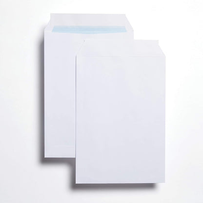 Indigo C5 Envelopes White 100gsm Peel and Seal 229mm x 162mm
